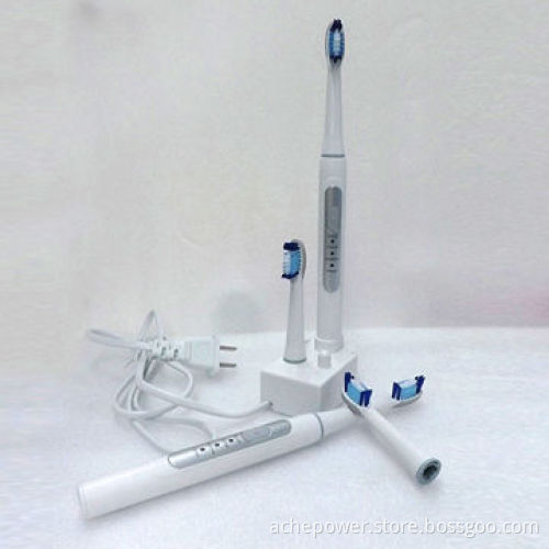 New products ultrasonic toothbrush with replaceable heads for teeth whitening